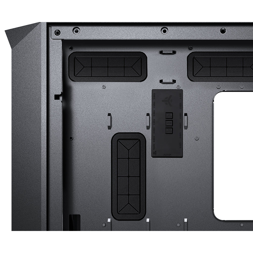 Boitier Moyen Tour ATX iTek Vertibra Y210 RGB avec panneau vitré (Noir)