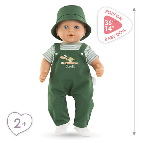 Poupon - COROLLE - Mon grand poupon Eliott - Crocodile - 36 cm - Des 2 ans