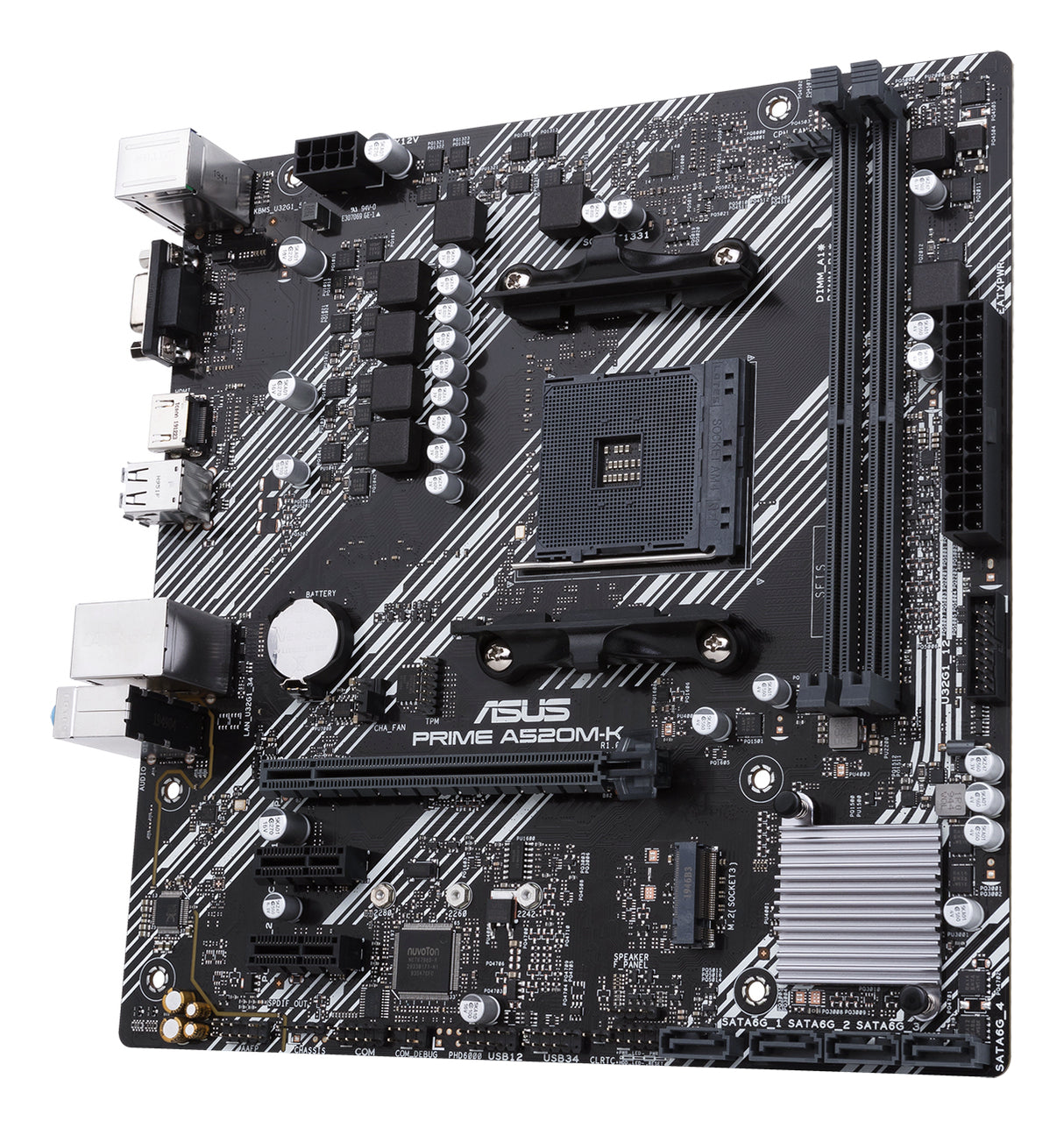 Carte Mère Asus Prime A520M-K (AM4) Micro-ATX