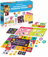 Jeu éducatif - NATHAN - La Petite Ecole - Mon Grand Coffret Moyenne Section