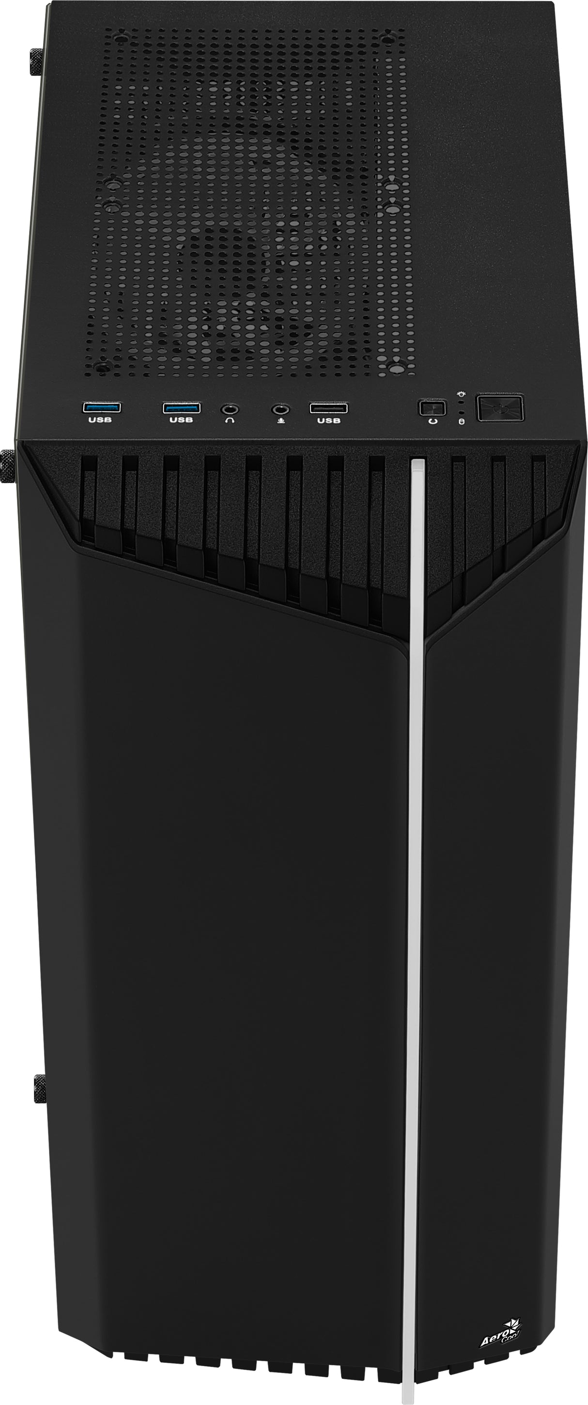 Boitier Moyen Tour ATX AeroCool Bionic-G avec panneau vitré (Noir)