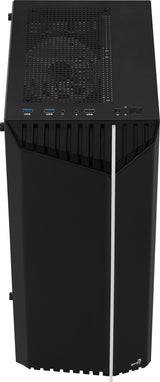 Boitier Moyen Tour ATX AeroCool Bionic-G avec panneau vitré (Noir)