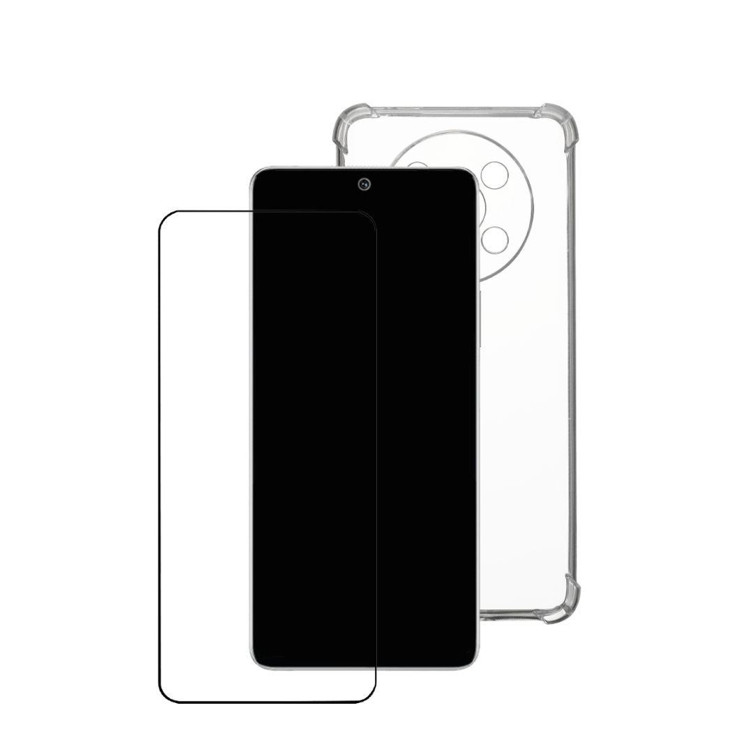 WE PACK verre trempé et coque de protection transparente HONOR MAGIC 4 LITE