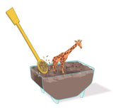 Mini Terrarium - Clementoni - Girafe - Jeu de sciences et d'expériences - Des 7 ans - Fabriqué en Italie