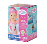 Poupon - BABY BORN -  Ma premiere nage - Poupée fille 30 cm - Tenue non détachable et bonnet - Jouet de bain - Des 1 an