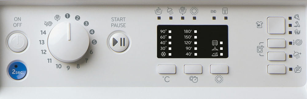 Lave-linge séchant encastrable INDESIT - BIWDIL861485EU - 8 / 6 kg - Induction - L60cm - 1400 trs/min - Blanc