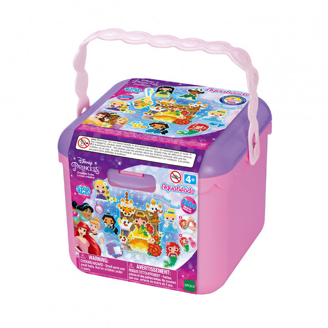 Aquabeads La box Princesses Disney, Jouet, perles qui collent avec de l'eau, Convient aux enfants a partir de 4 ans