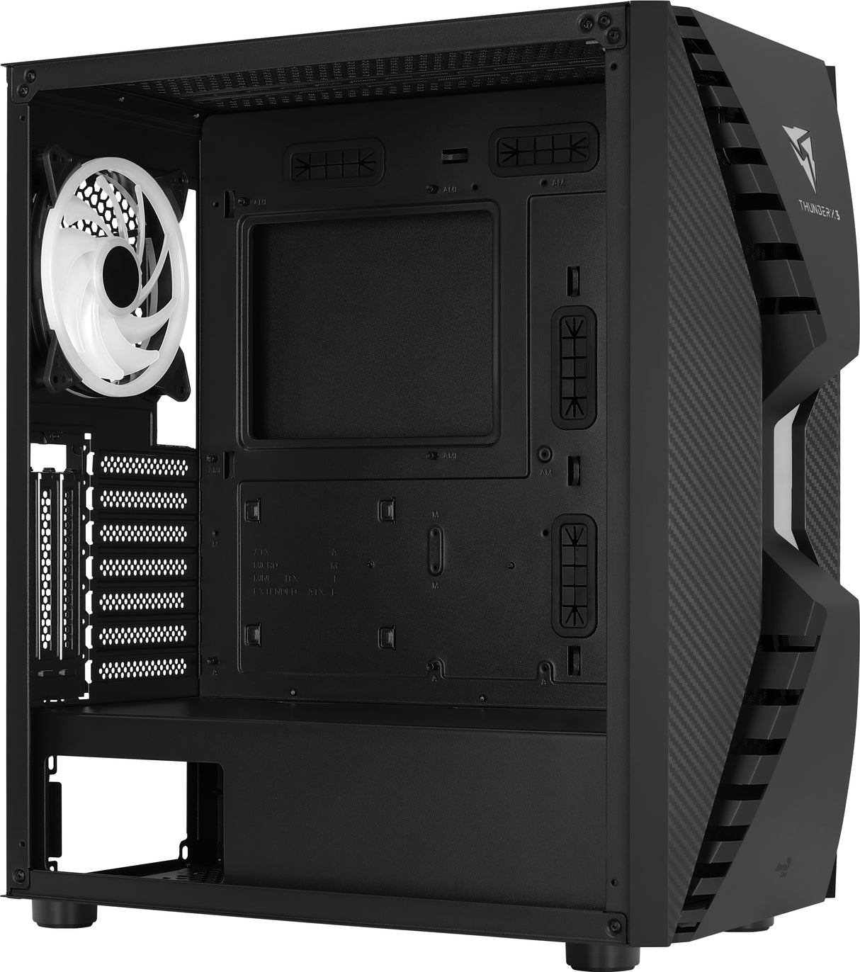 Boitier Moyen Tour E-ATX AeroCool Cronus by ThunderX3 RGB avec panneau vitré
