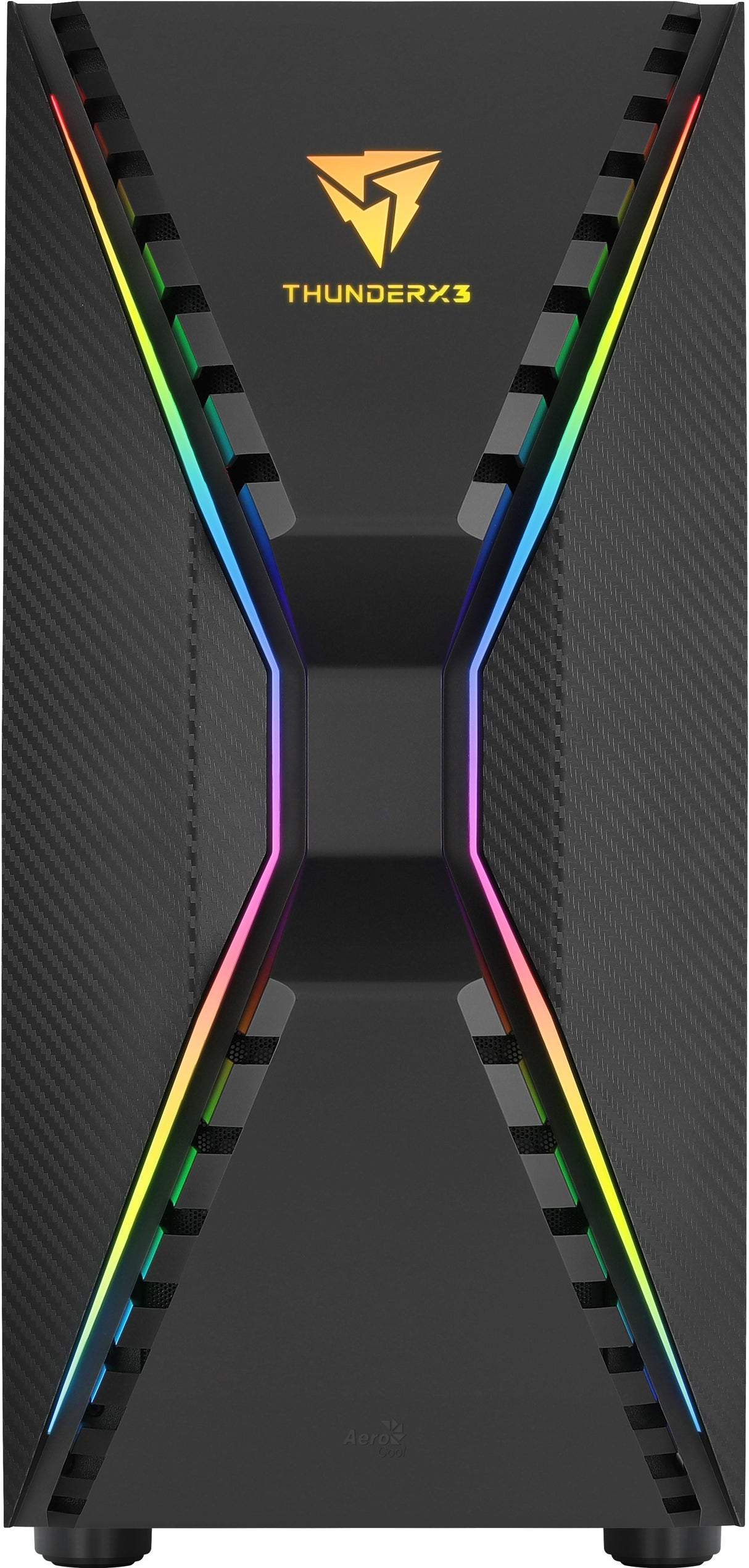 Boitier Moyen Tour E-ATX AeroCool Cronus by ThunderX3 RGB avec panneau vitré