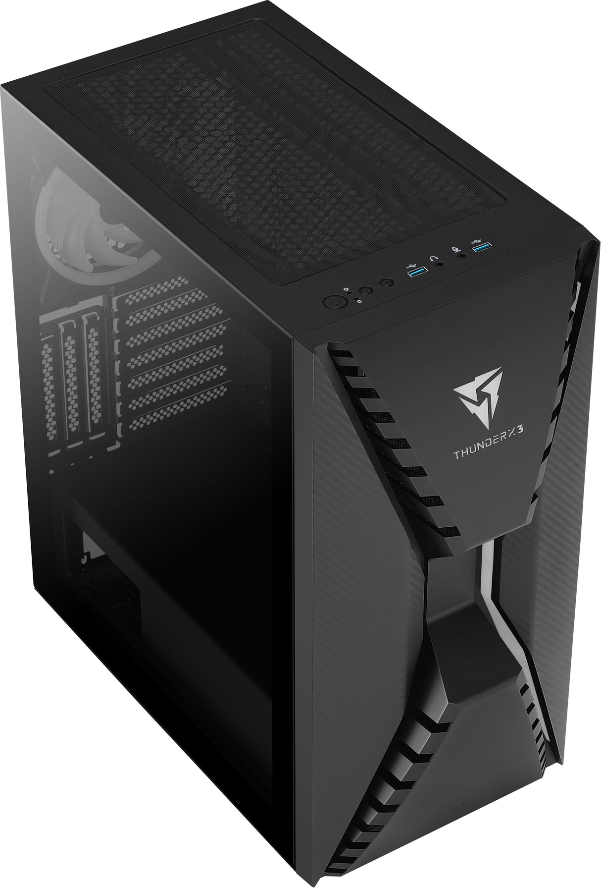 Boitier Moyen Tour E-ATX AeroCool Cronus by ThunderX3 RGB avec panneau vitré