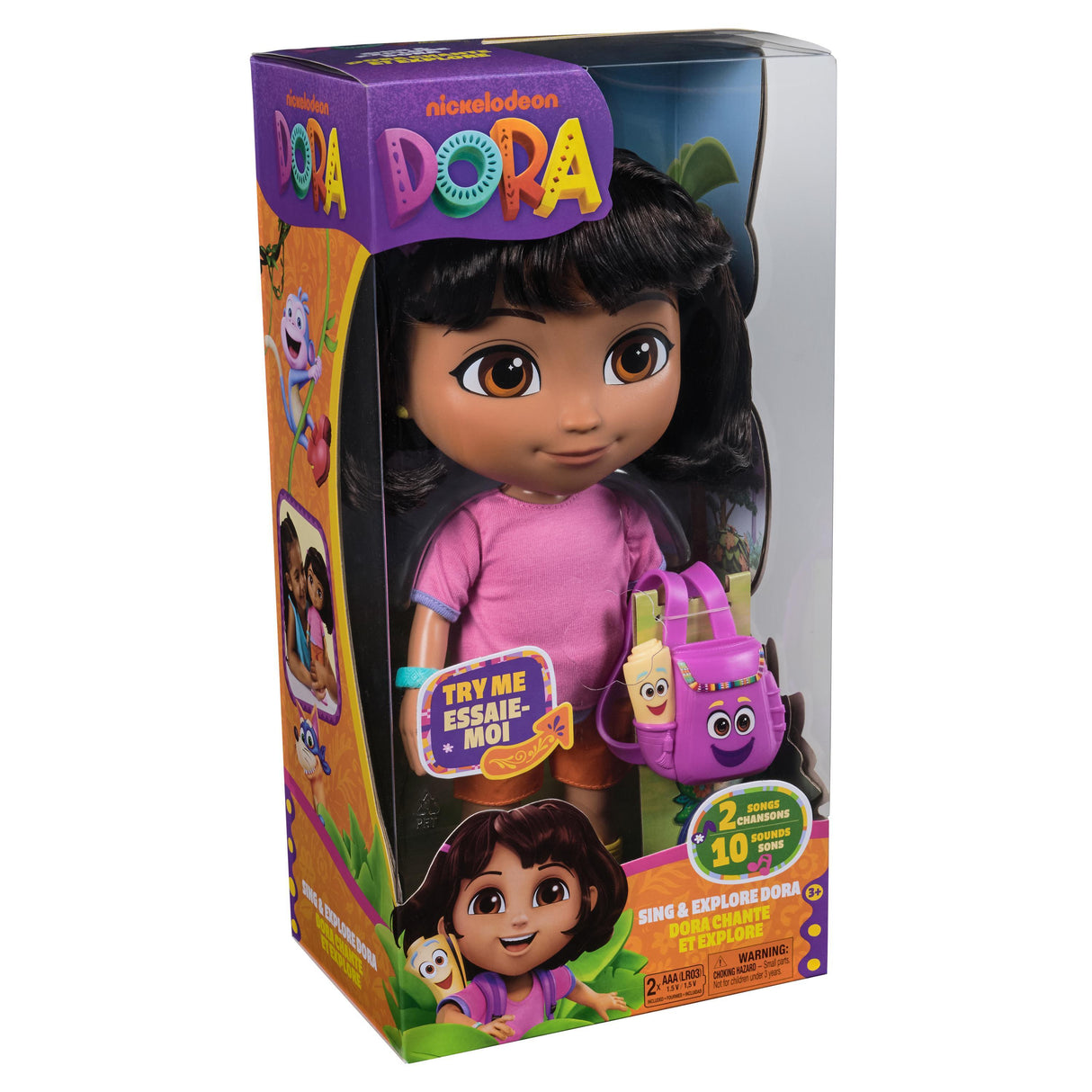 Poupée Dora - Chante et explore - des 3 ans - Dora l'exploratrice