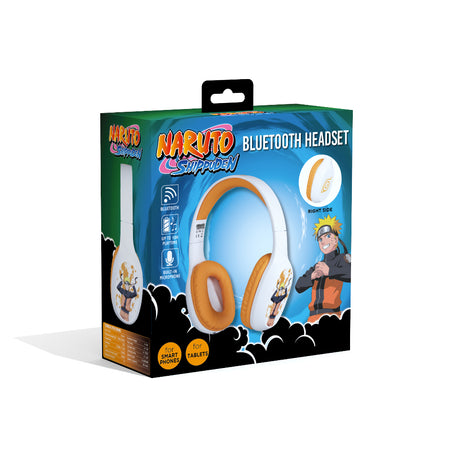 Casque audio supra-auriculaire sans fil - Konix - Naruto Shippuden - Bluetooth 5.3 smartphones et tablettes - Autonomie 30 h