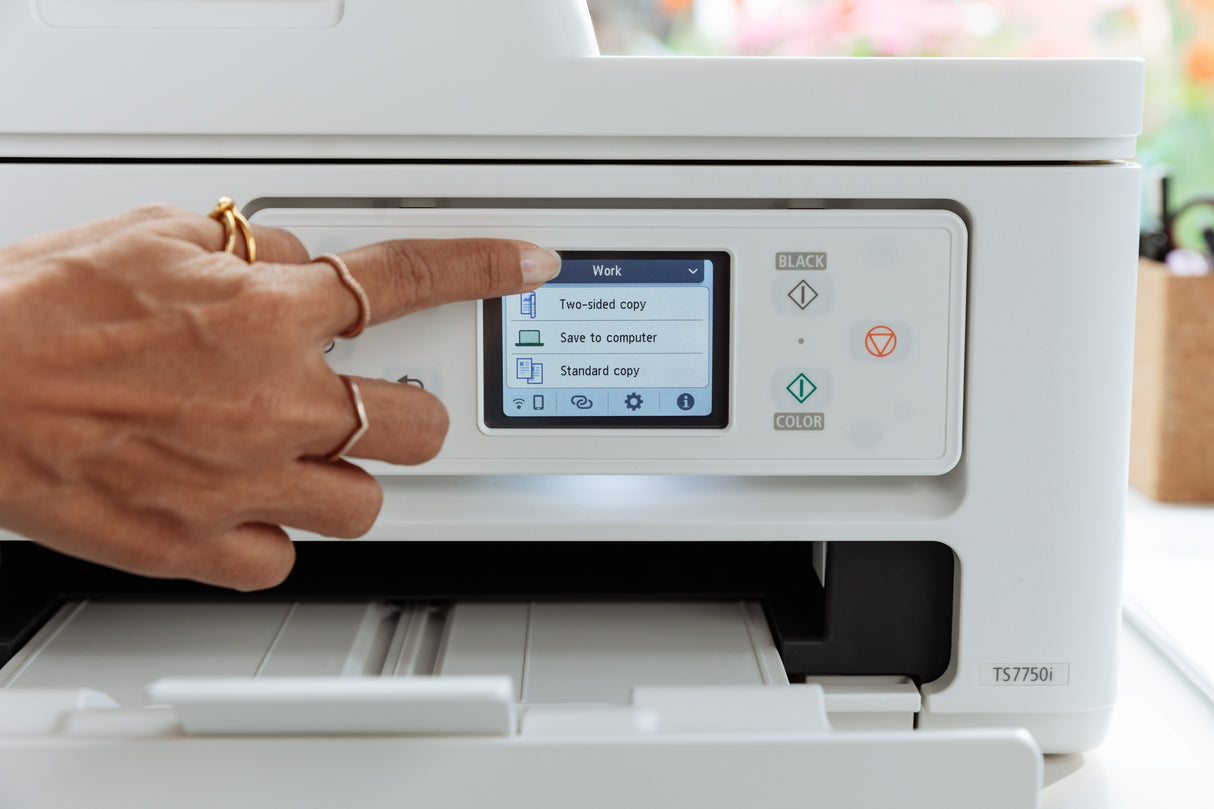 Imprimante Multifonction 3en1 Canon Pixma TS7750i (Blanc)