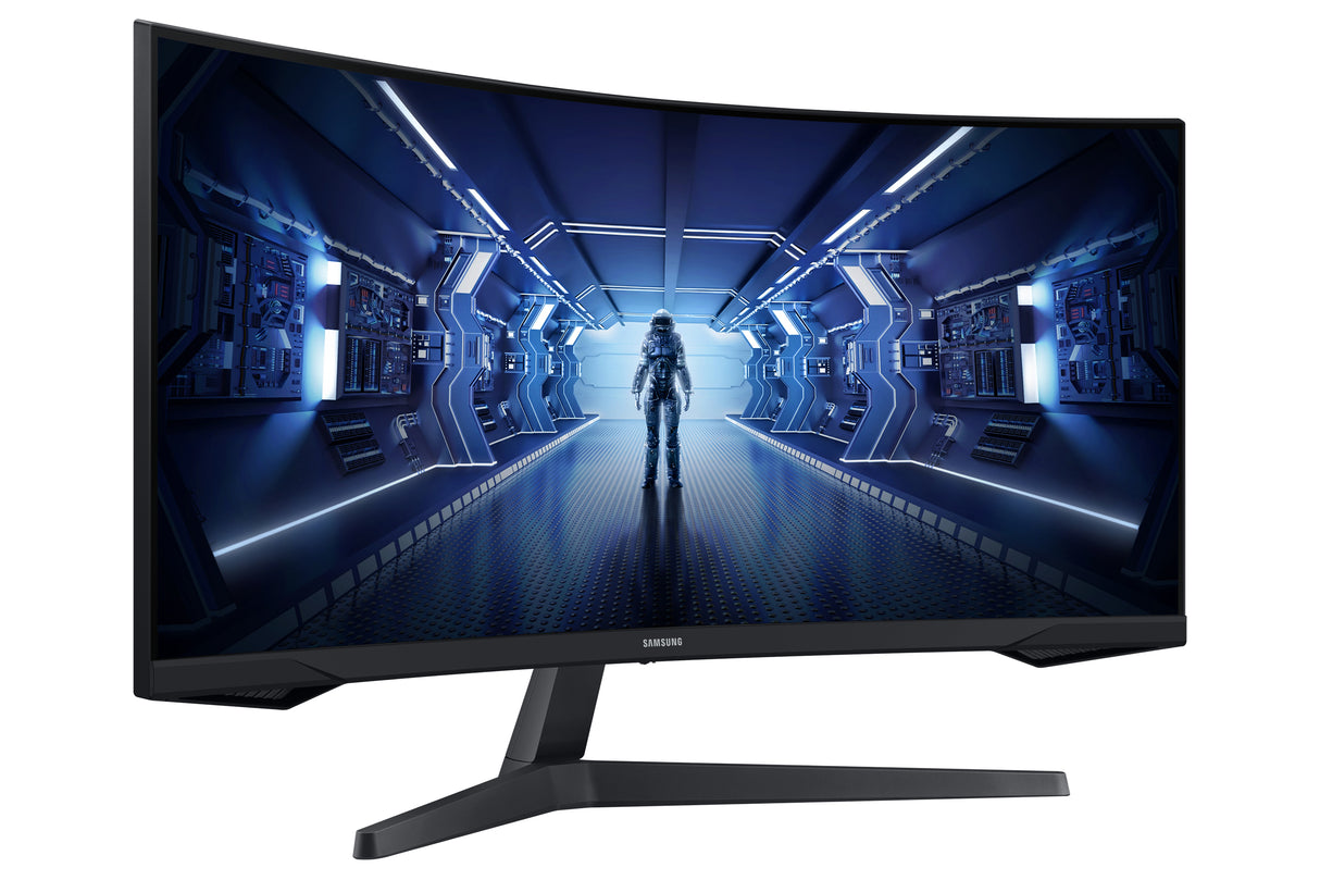 Ecran incurvé 34" Samsung Odyssey G5 C34G5 UWQHD (Noir) 165Hz