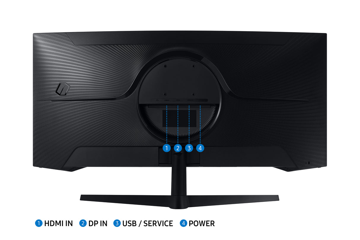 Ecran incurvé 34" Samsung Odyssey G5 C34G5 UWQHD (Noir) 165Hz