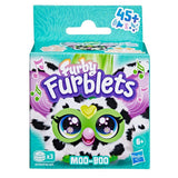 Furby Furblets Moo-Boo, Mini peluche électronique pour filles et garçons, plus de 45 sons, a partir de 6 ans, série 4, Hasbro