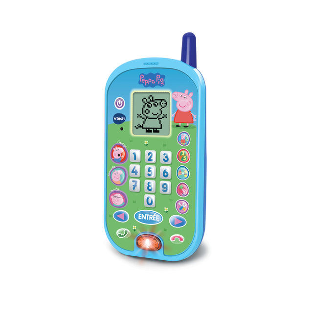 Téléphone enfant - VTECH - Peppa Pig - Sons amusants - Éducatif