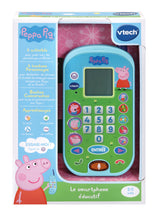 Téléphone enfant - VTECH - Peppa Pig - Sons amusants - Éducatif
