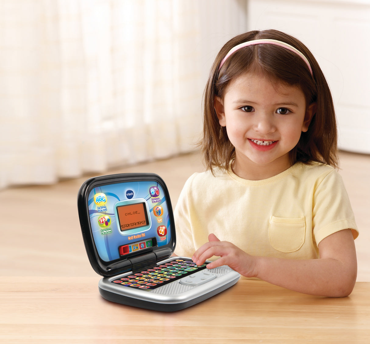Ordinateur Interactif Enfant - VTECH - Genius Kid - 20 activités éducatives - Noir