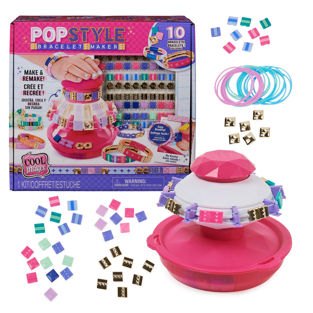 Machine a Bracelets Cool Maker - Jusqu'a 10 Bracelets - SPIN MASTER
