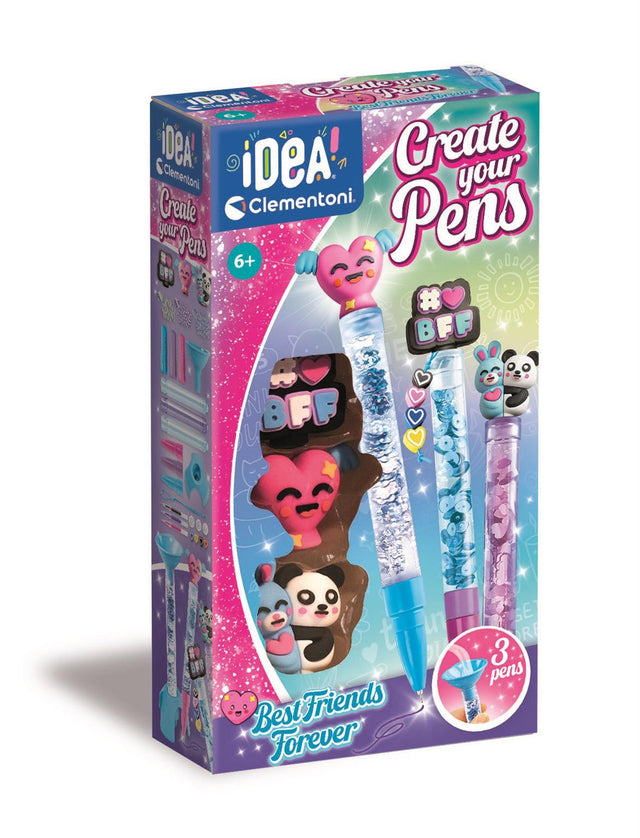 CLEMENTONI - Crée tes stylos - Best Friends
