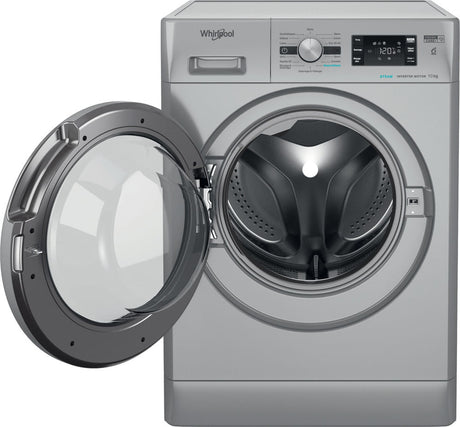 Lave-linge hublot WHIRLPOOL FFBP10489SBSVFR - 10 kg - Induction - L60cm - 1400 trs/min - Classe A-20% - Silver