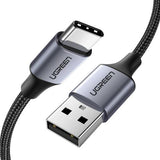 Câble USB - UGREEN - Câble renforcé USB-C et USB-A - 1 m - Noir