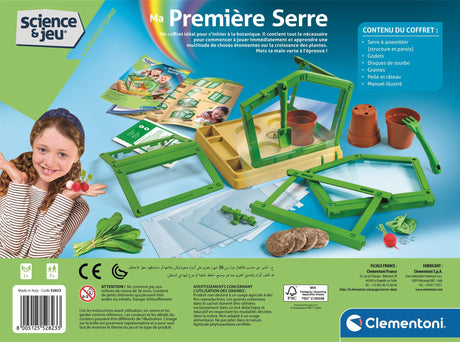 Ma premičre serre - Clementoni - Science & Jeu - Jeux Scientifiques