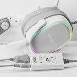 Carte Son externe 7.1 Mars Gaming MSC2 Premium USB (Blanc)