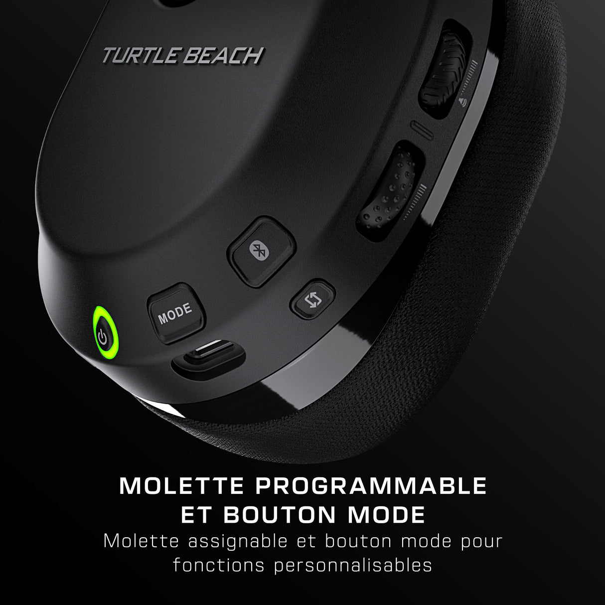 Casque de gaming multi-plateforme sans fil - TURTLE BEACH - Stealth™ 600 PS (Gen 3) - Noir