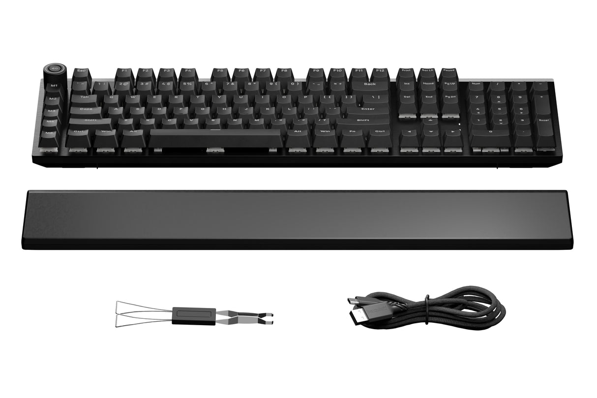 Clavier mécanique Gamer - Silent Linear - BE QUIET! - Light Mount - FR ISO - ARGB