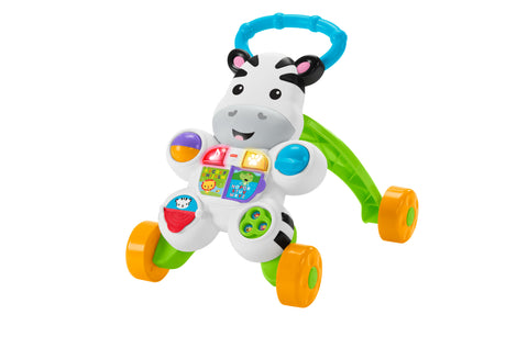 Fisher-Price - Mon Trotteur Zebre Parlant - Trotteur bébé  - 6 mois et + DLD96