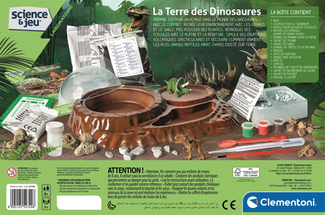 La terre des dinosaures - Clementoni - Science & Jeu - Jeux Scientifiques