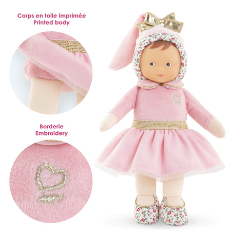 Doudou - Corolle - Miss Ballerine - 25 cm - Doux - Senteur de vanille