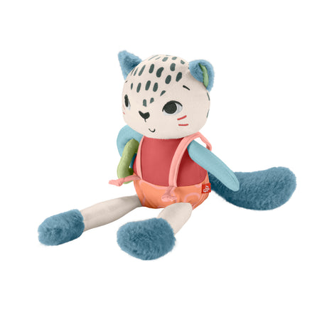 Fisher-Price-Uncia, mon Léopard des Neiges-Jouet d'éveil pour bébé HKD64