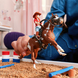 Figurine L'aventure western de Hannah, Schleich 42775 Horse Club, des 5 ans