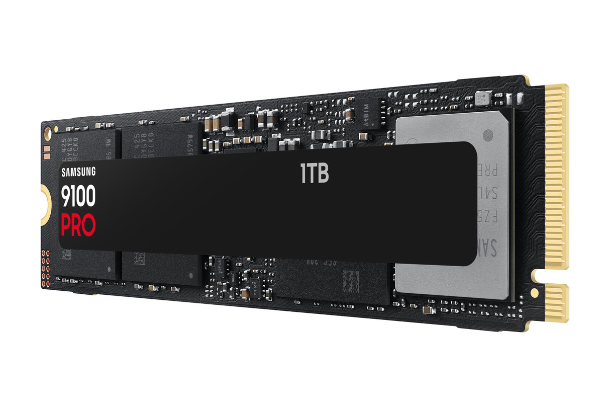 SAMSUNG - 9100 PRO - SSD Interne - 1 To - NVMe M.2 PCIe 5.0x4 - Vitesse lecture jusqu'a 14 800 Mo/s
