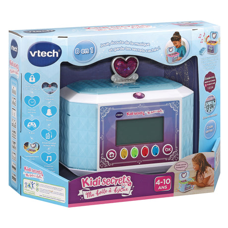 Boîte a Bijoux - VTECH - Kidisecrets - Multicolore - Écran Rétroéclairé - 4 ans et plus