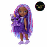 Rainbow High Littles - Poupée 15cm + animal de compagnie - Violet Foncé - Des 4ans
