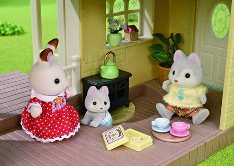 Le cottage au toit bleu - Sylvanian Families - 5671