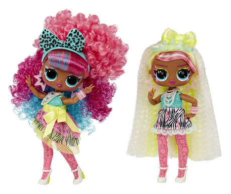 L.O.L. Surprise Tweens Surprise Swap Fashion Doll - Curls-2- Crimps Cora - 1 poupée Tweens 17cm, 1 mini tete a coiffer et des
