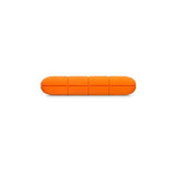 Disque dur externe - LACIE - Rugged Mini LAC9000298 - 2 To - 5400 trs/min - 3.2 Gen 1 - Orange / Argent