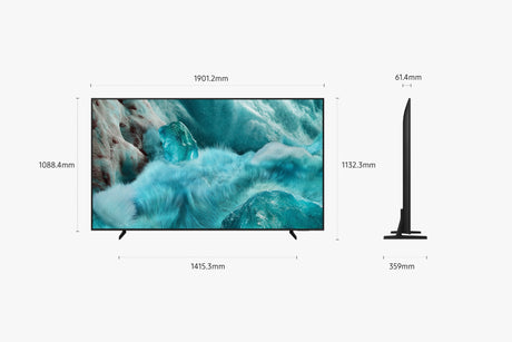 Samsung TQ85Q7FA  - TV QLED 85 (214 cm) - 4K UHD 3840x2160 - HDR10+ - Smart TV - Gaming Hub - 3xHDMI - WiFi