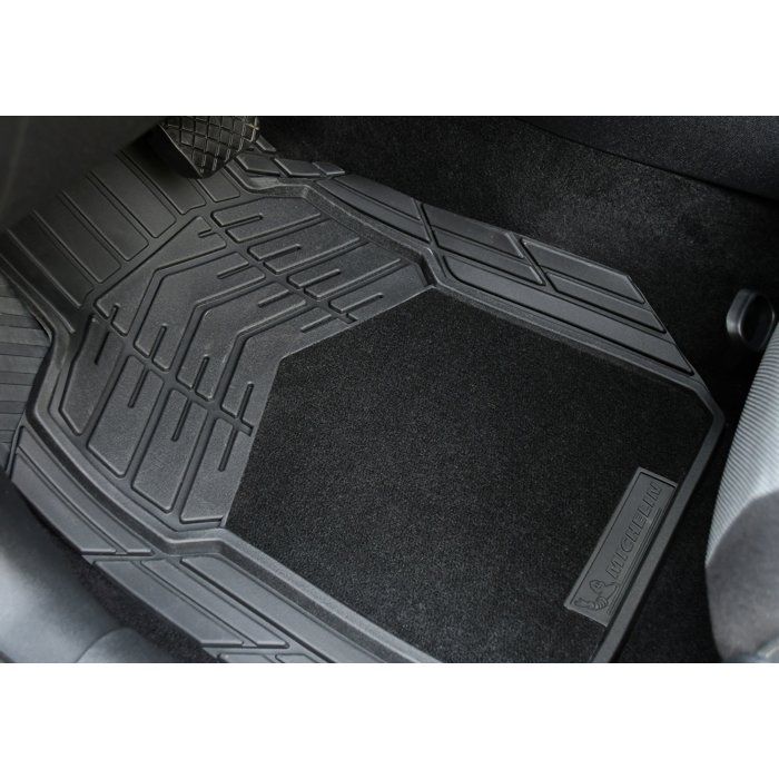 Michelin 4 Tapis Universels Caoutchouc + Moquette