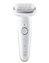 Épilateur - BRAUN - Silk-épil 9-011 3D - Sans fil - 2 modes - Blanc