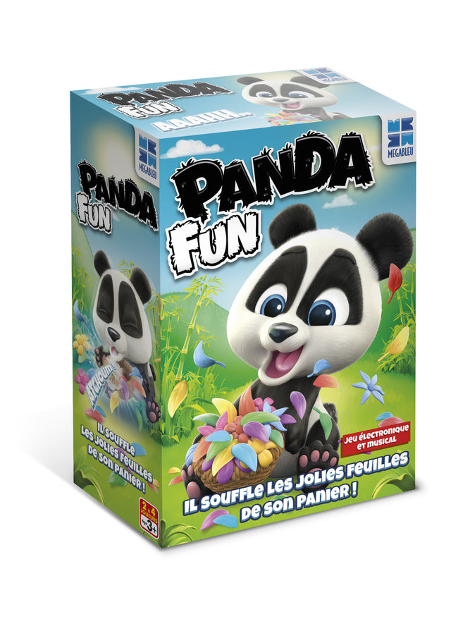PANDA'FUN - Jeu de société - A partir de 3 ans - 2 a 4 joueurs - Megableu
