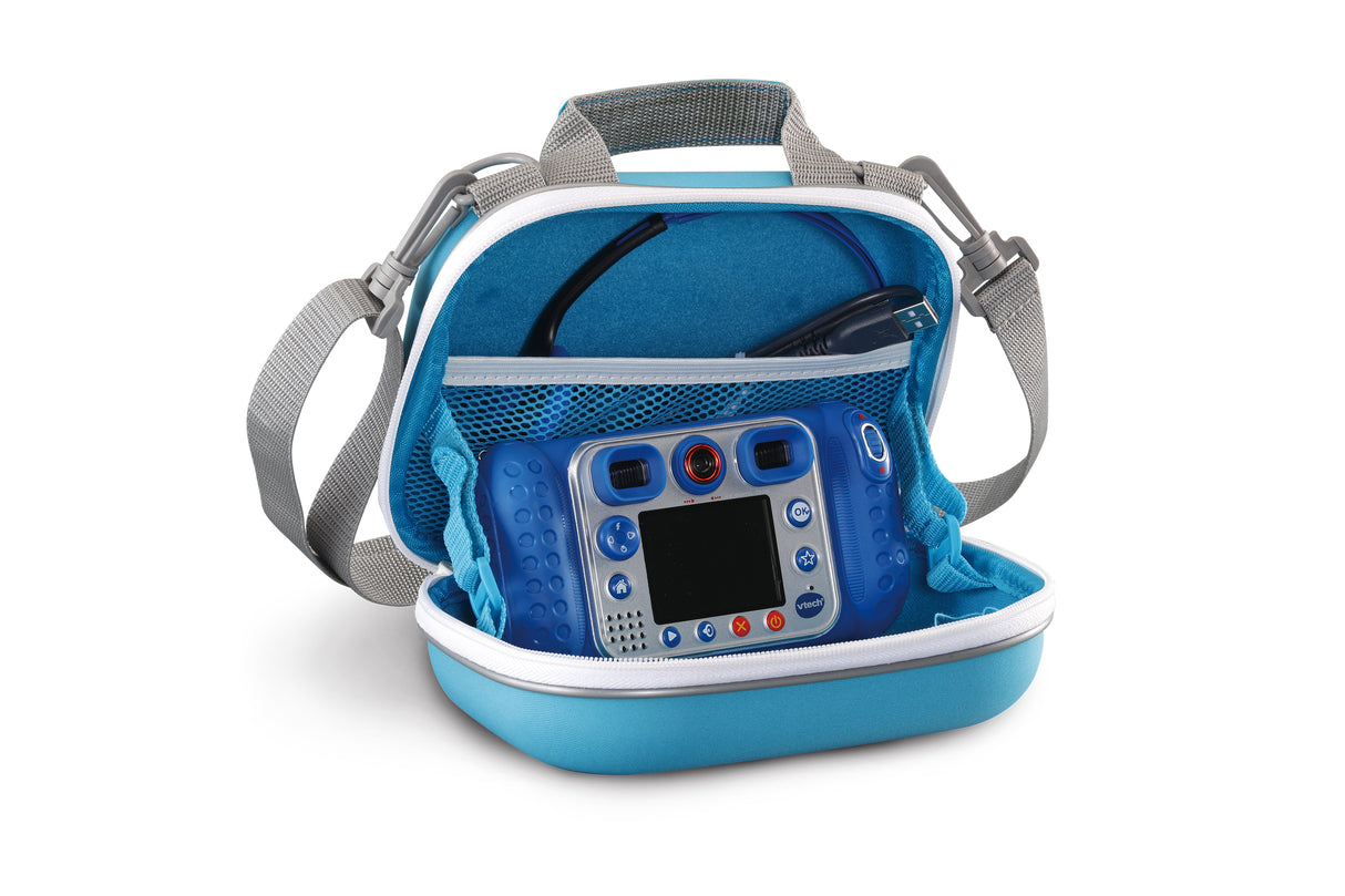 Sacoche VTECH Kidizoom Bleue - Pour appareils photos et vidéos KidiZoom - 3 ans +