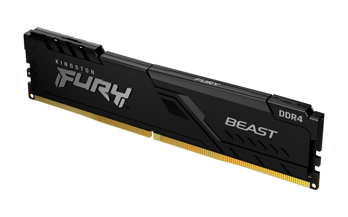 Barrette mémoire 8Go DIMM DDR4 Kingston Fury Beast  3200Mhz (Noir)
