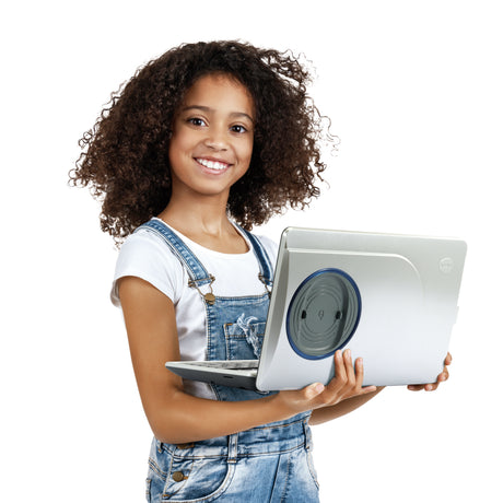Ordinateur VTECH Genio - Pour les enfants de 5 a 12 ans - Gris - Plus de 50 activités et applications