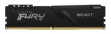 Barrette mémoire 8Go DIMM DDR4 Kingston Fury Beast  3200Mhz (Noir)
